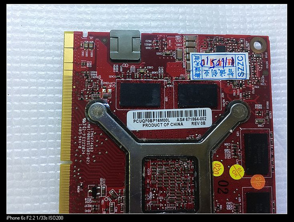 For HP Omni 220 TouchSmart 420 520 EliteOne 671864-001 671864-002 216-0803043 HD765A HD 7650A MXM 2GB GFX Graphics video Card