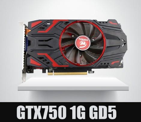 Veineda Video Card 100% Original GPU GTX750 1GB GDDR5 Graphic card Instantkill GTX650Ti ,HD6850 ,R7 350 For nVIDIA Geforce Games