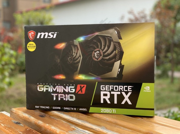 MSI MSI RTX 2080Ti GAMING X TRIO 11GB Dragon Dragon esports game overclocking video card