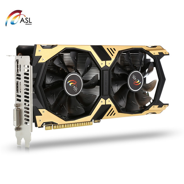 ASL GTX1050 Graphics Card 2GB 128bit GDDR5 HDMI / DP / DVI 640 CUDR Core 7008MHz 7680 x 4320 / 60Hz