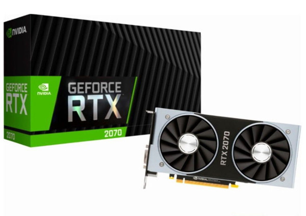 NVIDIA RTX 2070 8GB Founders Edition original public graphics card