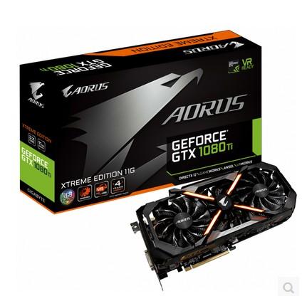 Gigabyte / Gigabyte GTX1080Ti Xtreme 11G AORUS computer game graphics card