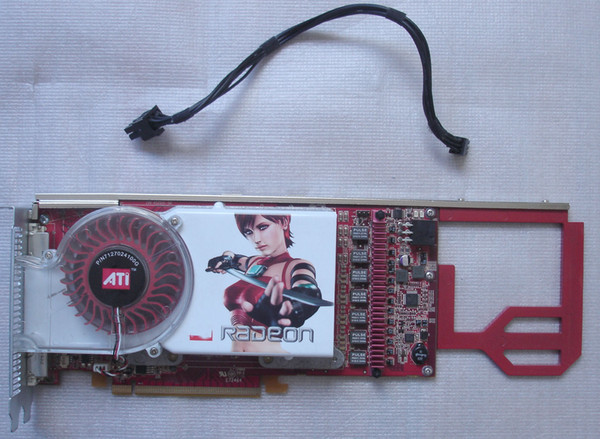 Radeon X1900 XT 512MB Video Graphics Board for ONLY A1186 Ma356,NOT for Ma970 or A1289