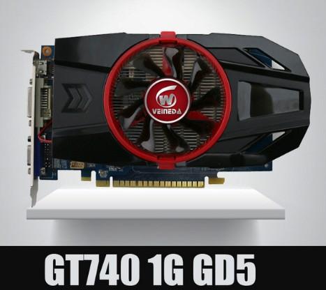 Geforce Chipset Video Graphic Card GT740 1GB GDDR5 128BIT Stronger Than GT730, GT640