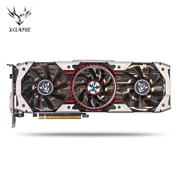 Colorful iGame GTX 1080Ti Vulcan AD Gaming Video Graphics Card 1708MHz 11GB GDDR5X 352bit SLI VR Ready