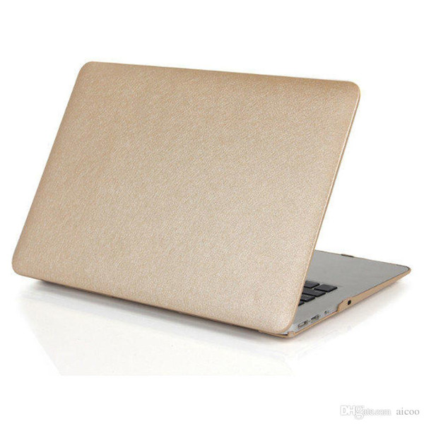 For 11.6 12 13.3 15.4 inch silk exterior Full Protective case for Macbook Air Pro Retina For MacBook Colorful Cover Keyboard Protector