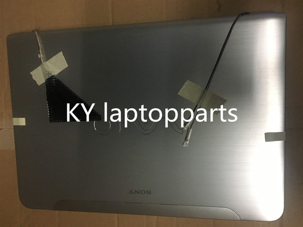 Free shipping for Sony Vaio SVE14 SVE14A SVE14AE13L Laptop Top Case Rear Lid Silver Cover No Touch