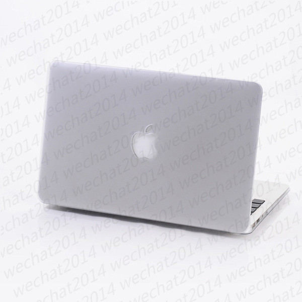 100PCS Rubberized Frosted Matte Hard Shell Laptop Cases Full Body Protector Case Cover for Apple Macbook Air Pro 11'' 12'' 13