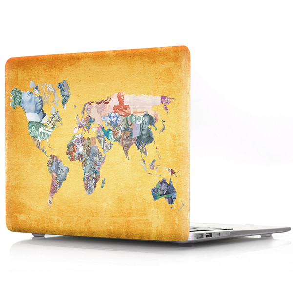 Water resistant,convenient,Smooth touch fashion Computer sleeveworld flag laptop cover case for macbook pro 13 15