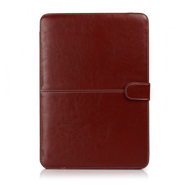 100PCS Faux Leather Laptop Folio Book Wallet Cover Case For Apple Macbook Air Pro 11'' 12'' 13