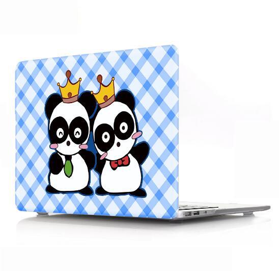 A lovely and convenient notebook to protect the hard shell Cartoon and Animal Laptop Body Shell Protective Rubberized Hard Case for Macbook