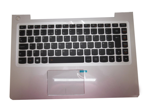 Laptop PalmRest&keyboard For Lenovo U330p U330 Touch United Kingdom UK 3KLZ5TALV10 90203565 Touchpad Speaker Backlit Silver