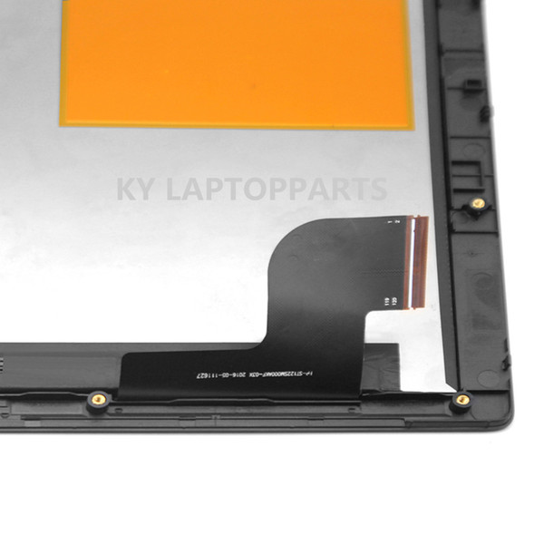 Free ship LCD Screen Display Touch Glass Digitizer Assembly with Frame Bezel For LenovoMiix 510-12ISK 80U1 series FRU PN: 5D10M42923