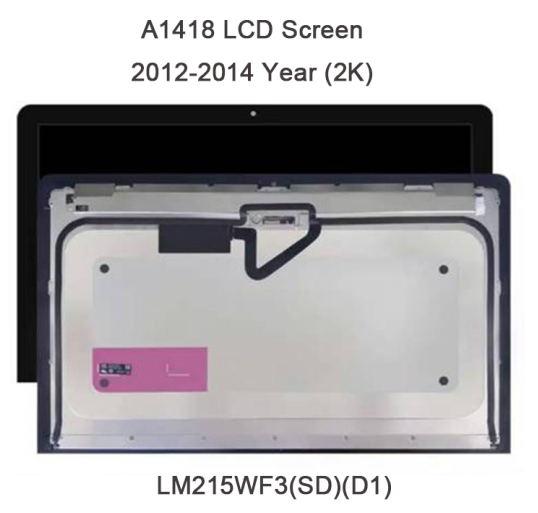 Free shippig to USA LCD Display Glass Screen Panel For Apple iMac 21.5