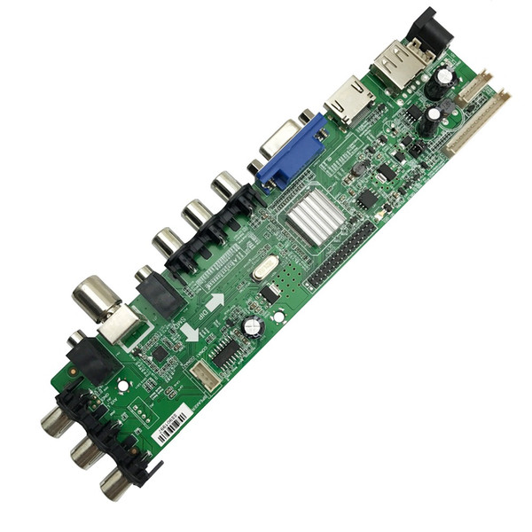 NEW DS.D3663LUA.A81 DVB-T2/T/C digital TV 15-32 inch Universal LCD TV Controller Driver Board for 30pin 2ch,8-bit