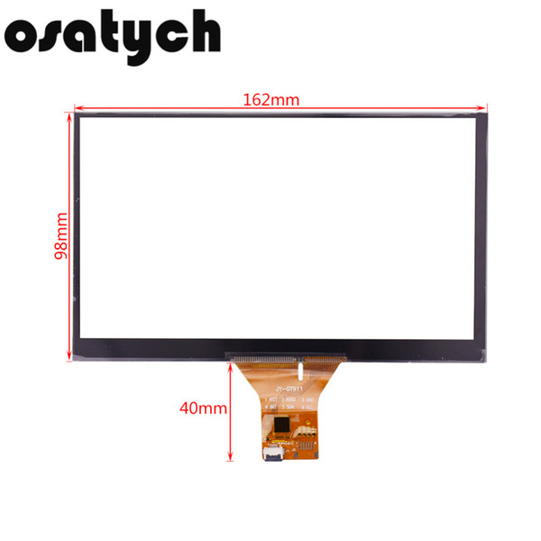 NEW 7inch 163*98mm Digitizer Glass Monitor Industrial Capacitive Touch Screen Replacement