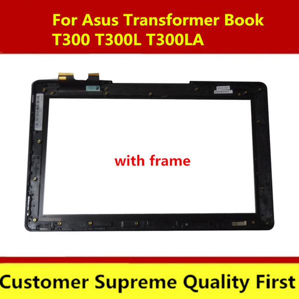 13.3 with bezel wholesale touch screen digitizer glass For Asus Transformer Book T300 T300LA digitizer 5404R FPC-1