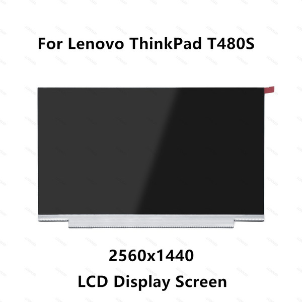 14.0'' WQHD IPS LCD LED Screen Display Panel Matrix Non Touch 2560x1440 40 pins Matte For Lenovo ThinkPad Laptop T480S 20L7 20L8