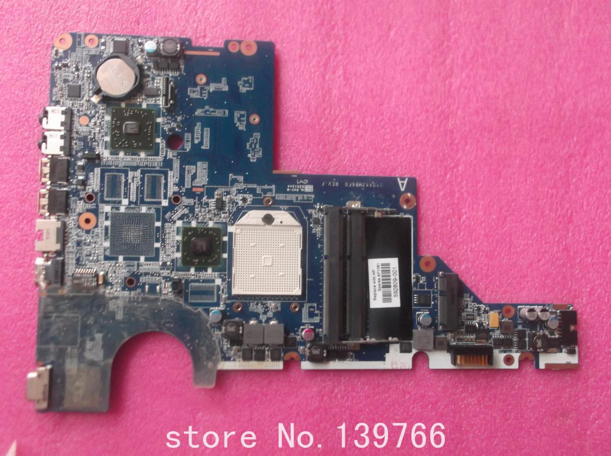 592809-001 board for CQ42 CQ62 G62 G42 laptop motherboard with AMD chipset