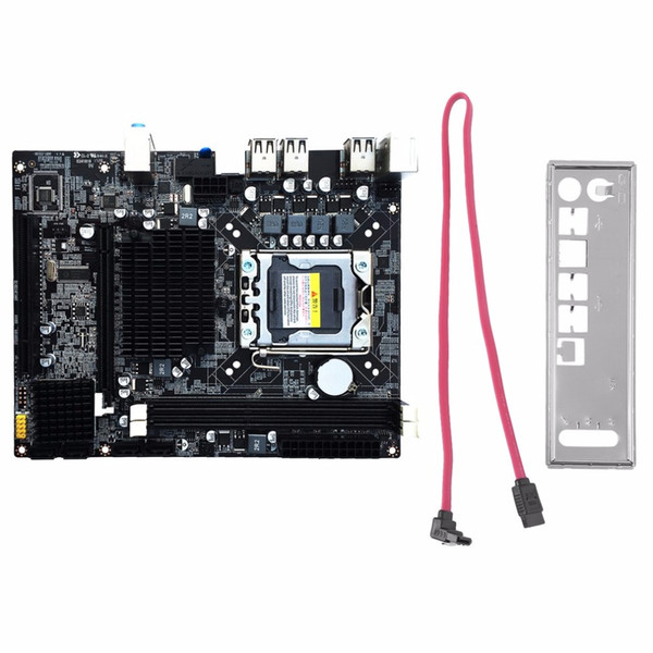 Freeshipping Desktop Motherboard Computer Mainboard For X58 LGA 1366 DDR3 16GB Support ECC RAM For Quad-Core Six-Core Needle 8PIN