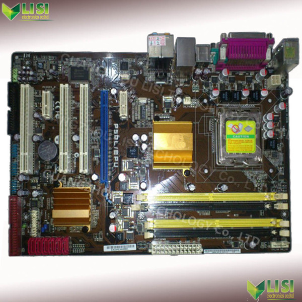 Wholesale-Second-Hand For ASUS P5QL/EPU P43 Desktop Motherboard Socket LGA 775 needle DDR2 ATX Original 90% New On Sale