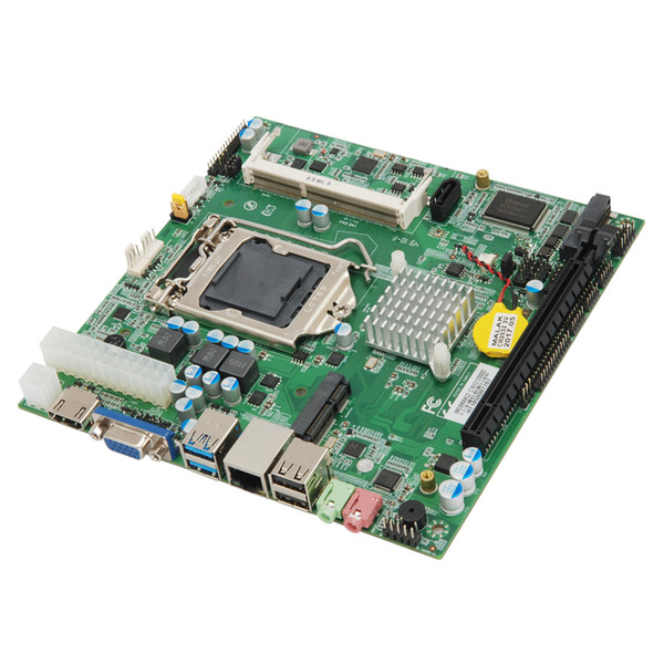 H81 LG1150 CPU 17*17 mini industrial motherboard Support I3/I5/I7 processor ATX Power All-in-on computer motherboard 1*LVDS 1*PCle x16 2*com