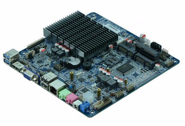 ITX-M50 VER:1.5 Fanless AIO motherboard intel J1900 Bay Trail quad core Mini Itx Motherboard wifi /3g /2*RS232 1000M LAN