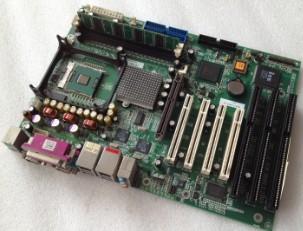 Industrial equipment board MBATX-845E-GA REV 1.1 3*ISA slot 4*PCI 1*AGP