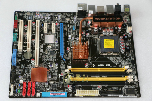 Free shipping original motherboard for Asus P5K WS LGA 775 DDR2 Desktop motherborad Solid state power supply