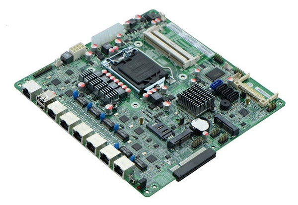 Firewall industrial embedded motherboard B75 LGA 1155 socket Motherboard B75SL with 6LAN ,3*SATAIII, 1*MSATA ,6*USB