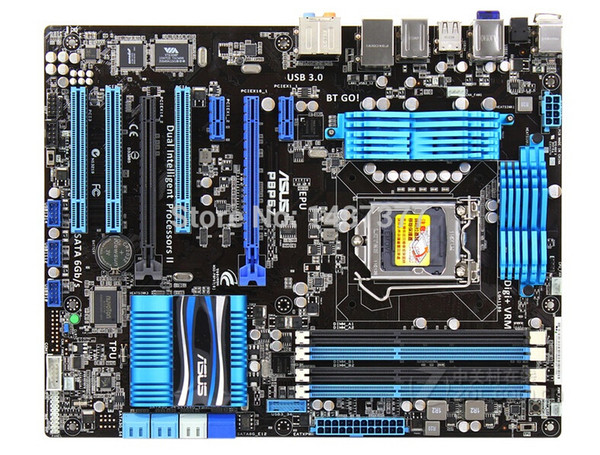 Wholesale-For Asus P8P67 100% original motherboard Socket LGA 1155 DDR3 P67 32GB for i3 i5 i7 CPU Desktop motherboard Free shipping