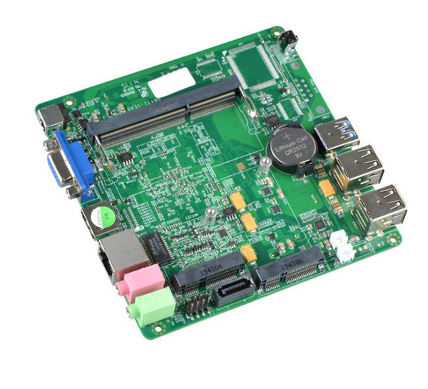 Mini integrated dual network Gigabit micro industrial vehicle industrial control small motherboard