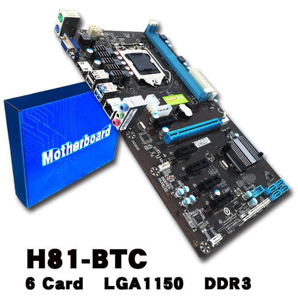 Freeshipping CPU Interface LGA 1150 DDR3 Board Desktop Computer Motherboard 2 Channel Mainboard High Performance Computer Accessories