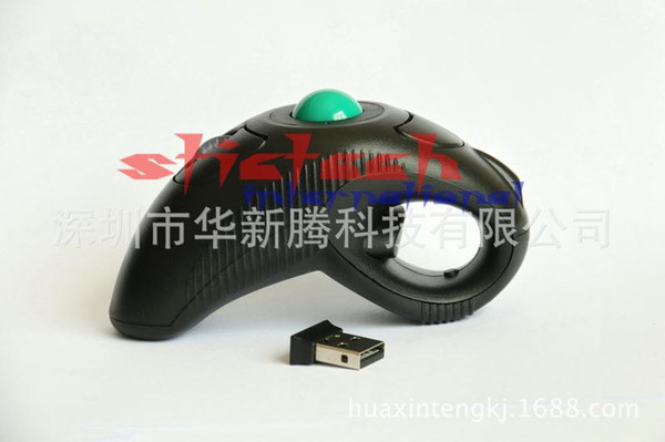 by dhl or ems 50pcs Multifunctional 2.4g y-10w wireless hand-held trackball mouse air mouse