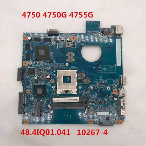 For Aspire 4750 4750G 4755G Laptop motherboard 48.4IQ01.041 10267-4 HM65 100% full tested