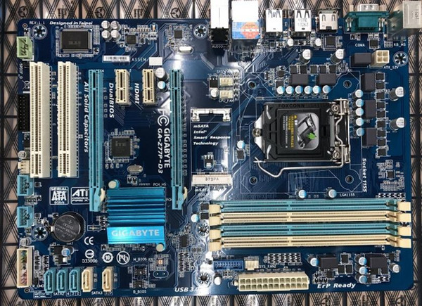 original desktop motherboard GA-Z77P-D3 LGA1155 DDR3 USB3.0 support 3770K 2550K 3470 E3