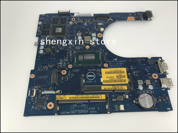 CN-0F0T2K F0T2K FOR Dell INSPIRON 5458 5558 5758 SERIES Laptop Motherboard AAL10 LA-B843P REV:1.0(A00) 3205U test 100%