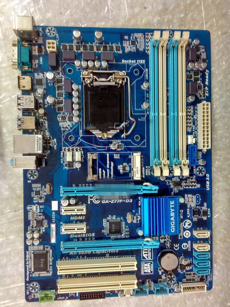 For GA-Z77P-D3 Desktop Motherboard Z77P-D3 Z77 LGA 1155 DDR3 ATX