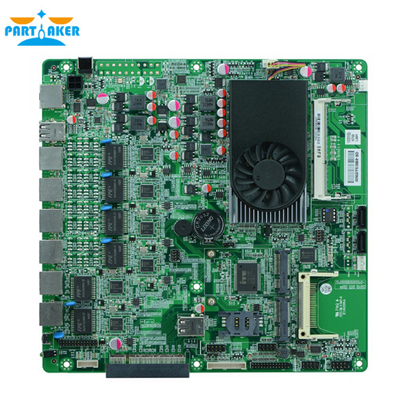 Partaker N70SL Intel 1037U Dual Core Motherboard With 6 lan Ports