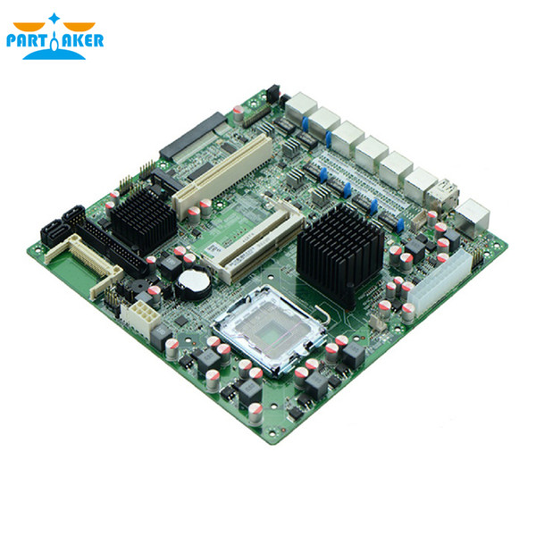 LGA771 Xeon Series dual-core firewall motherboard with GPIO/BIOS Display/6 RJ-45 network interface motherboard G41VE