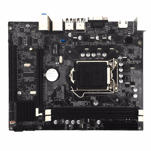 Freeshipping Professional Desktop Computer Motherboard for Intel H55 Socket HDMI LGA 1156 Pin Dual Channel DDR3 Mainboard with I/O Shield