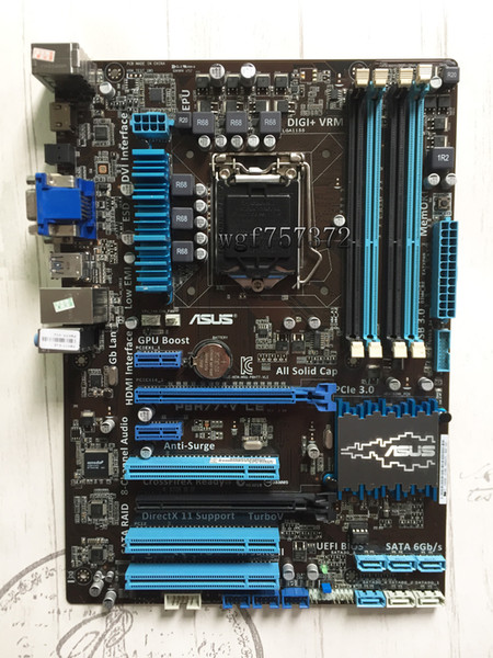 For ASUS P8H77-V LE Desktop Motherboard Intel H77 Chipset Socket LGA1155 USB 3.0 HDMI DDR3 ATX System Board