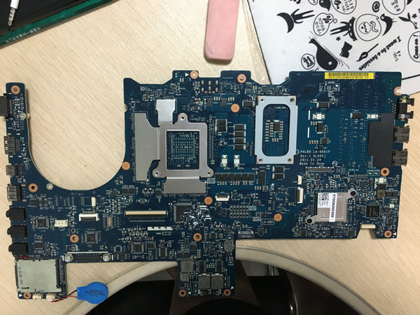 100% tested laptop motherboard for M14x R1 LA-6801P XYCJJ 0XYCJJ CN-0XYCJJ