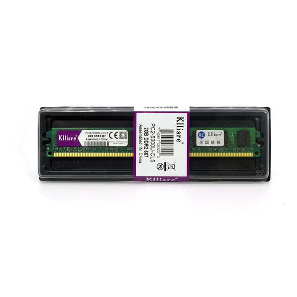 DDR2 2GB 800 memory for Desktop RAM non-ECC (INTEL & AMD) System High Compatible
