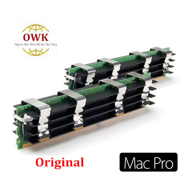 Original MacPro Memory 4GB (2GBx2) DDR2 PC2-5300 FB-Dimm ECC DDR2-667 w/A-pple Mac Pro 1.1, 2.1,3.1 free shipping 2pcs/pair