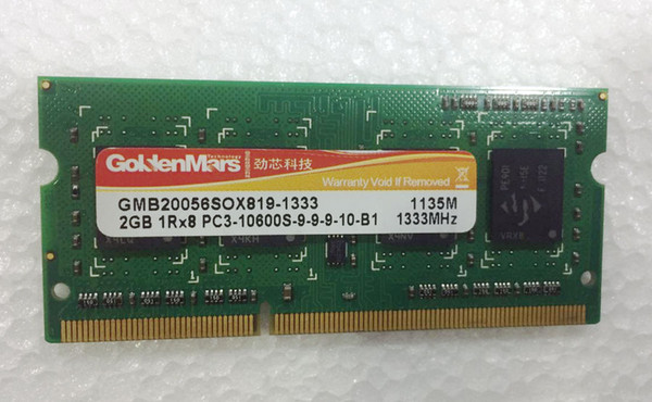 100% Tested Work Perfect for Original GoldenMars DDR3 1333 2G 1R*8 PC3-10600S
