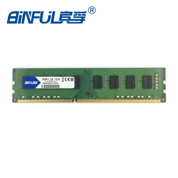 ddr3 3-8500 Binful original New DDR3 1GB 1066MHz 1333MHz 3-8500 PC3-10600 for Desktop RAM Memory compatible with Desktop computer