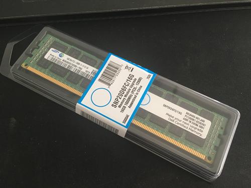 20D6F 020D6F 16GB Memory DDR3 RAM 1600MHz CL11 ECC PC3L-12800R