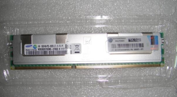500666-B21 500207-071 16GB 4RX4 1066MHZ DDR3 PC3-8500R REG ECC Server Memory