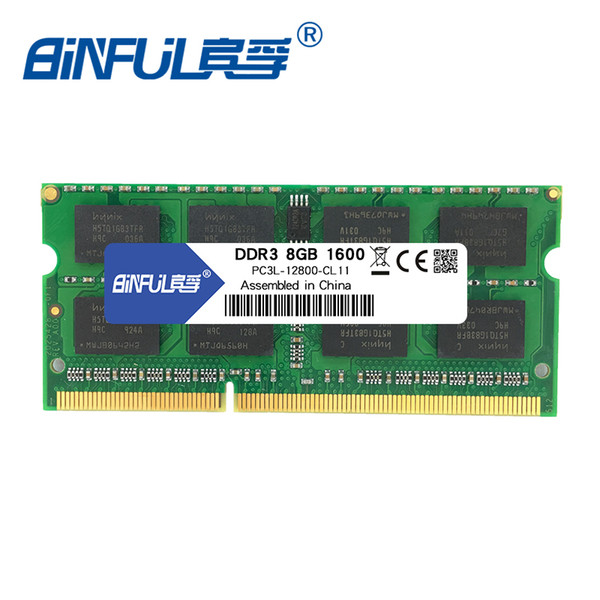 Computer Components RAMs Binful 1600Mzh 4GB 8G DDR3L PC3L-12800 1.35v Memory Ram Memoria for Laptop Computer Lifetime Warranty